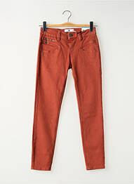 Jeans skinny taille normale taille normale orange FREEMAN T.PORTER femme