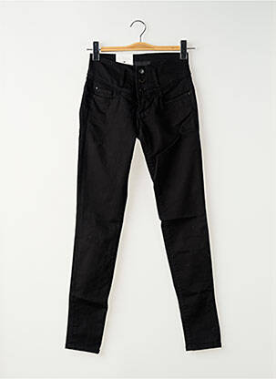 Jeans skinny taille haute taille haute noir SALSA femme