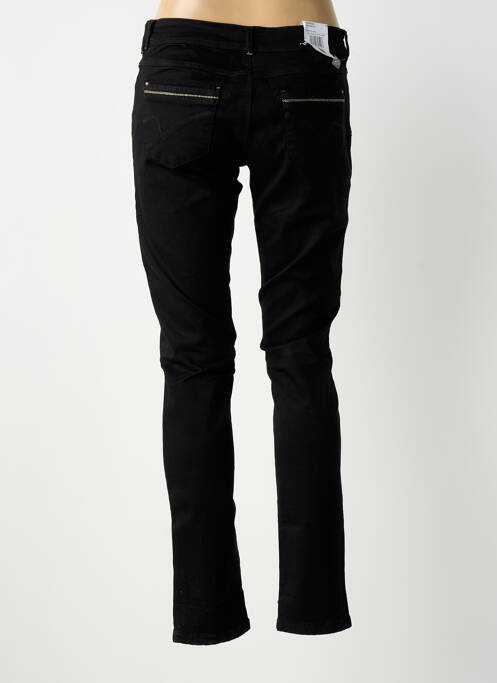Jeans coupe slim noir TIMEZONE femme