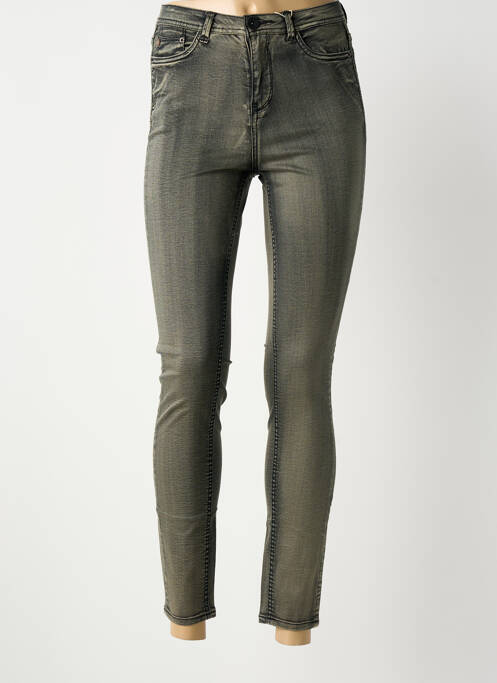 Jeans skinny gris GARCIA femme