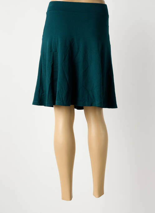 Jupe mi-longue coupe évasée vert KING LOUIE femme