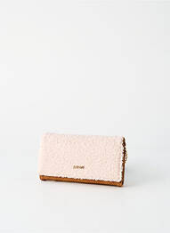 Portefeuille coutures renforcées marron TIFFOSI femme