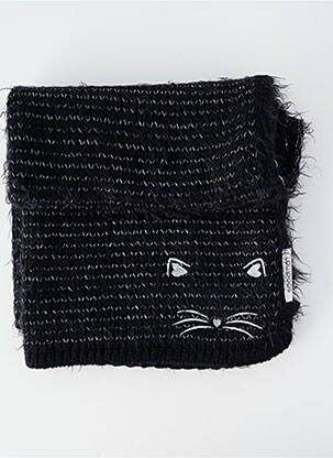 Poncho noir LOLLIPOPS femme