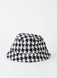 Bonnet forme bob noir MADEMOISELLE YEYE femme