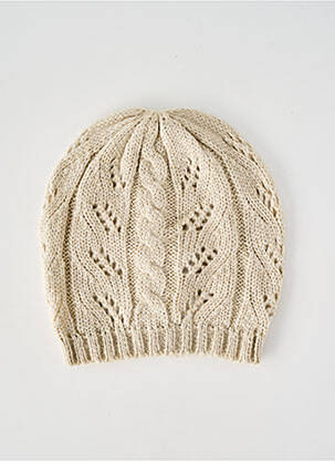 Bonnet stretch beige PALME femme