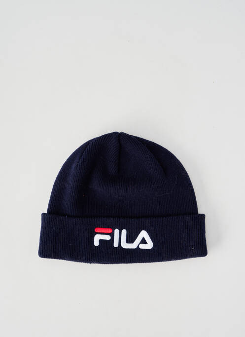 Bonnet bleu FILA unisexe