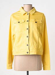 Veste casual poches jaune CLOUD9 femme