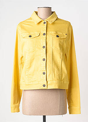Veste casual poches jaune CLOUD9 femme