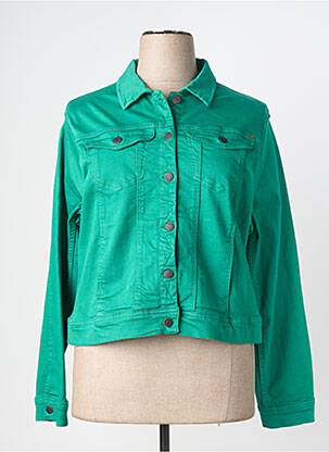 Veste casual poches vert CLOUD9 femme