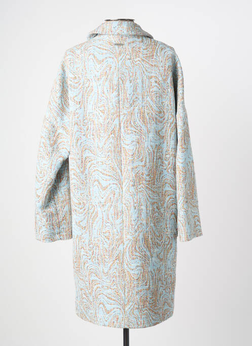 Manteau long bleu RIVER WOODS femme