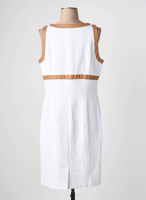 Robe mi-longue blanc CAROLINE BISS femme
