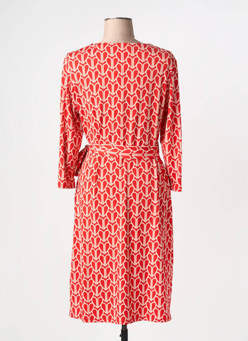 Robe mi-longue rouge OUI femme