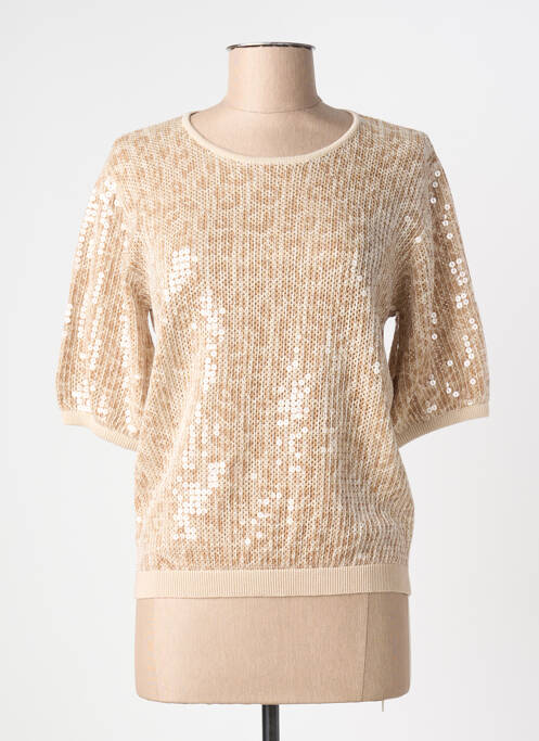 Top beige TWINSET femme