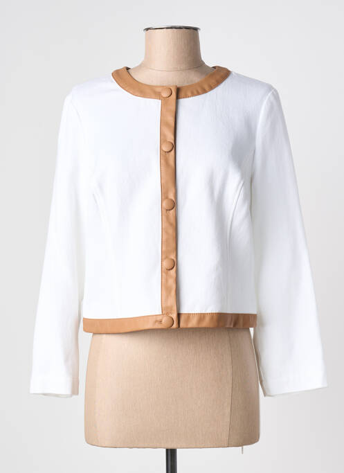 Veste chic blanc CAROLINE BISS femme