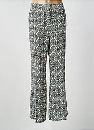 Pantalon flare taille normale taille normale vert CAROLINE BISS femme