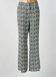 Pantalon flare taille normale taille normale vert CAROLINE BISS femme