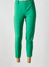 Pantalon 7/8 taille haute taille haute vert KOCCA femme