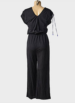Combi-pantalon manches courtes manches courtes noir SCORZZO femme