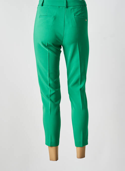 Pantalon 7/8 taille haute taille haute vert KOCCA femme