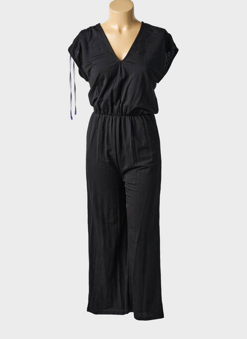 Combi-pantalon manches courtes manches courtes noir SCORZZO femme
