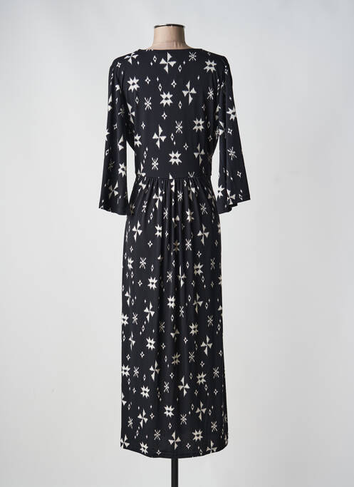 Robe longue noir AU SOLEIL DE ST TROPEZ femme