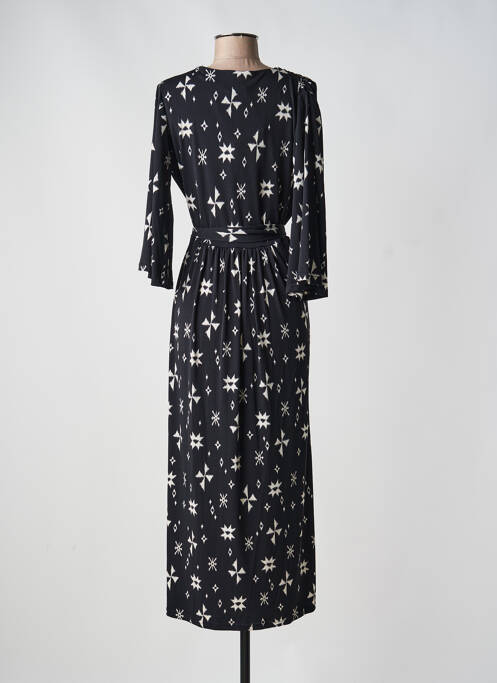 Robe longue noir AU SOLEIL DE ST TROPEZ femme