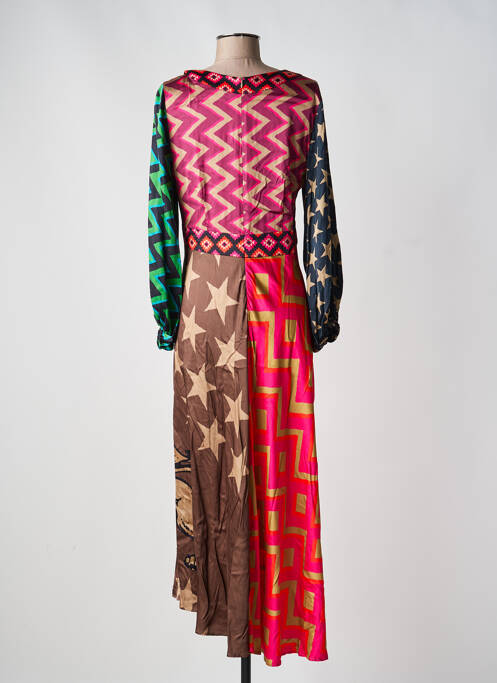 Robe longue rose GRACE femme