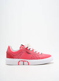 Baskets bout rond talon plat jusqu'à 3cm rose TWINSET femme