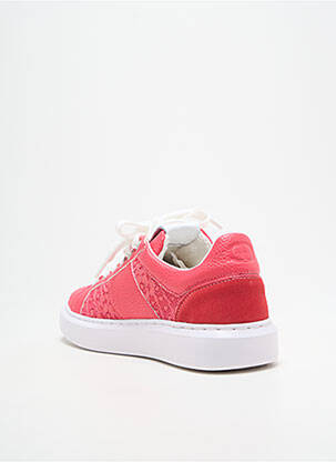 Baskets bout rond talon plat jusqu'à 3cm rose TWINSET femme