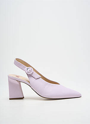 Escarpins fermeture boucle(s) talon de 7 à 9cm violet HOGL femme