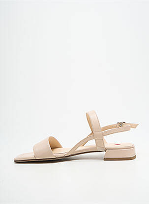 Sandales/nu pieds chiquet talon plat jusqu'à 3cm beige HOGL femme