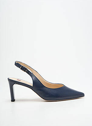 Escarpins fermeture boucle(s) talon de 7 à 9cm bleu HOGL femme