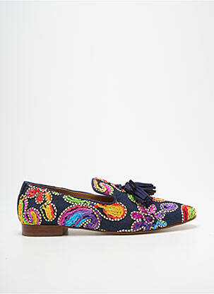 Mocassins bleu PEDRO MIRALLES femme
