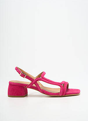 Sandales/nu pieds type de semelle amortissante talon de 4 à 6cm rose JHAY femme