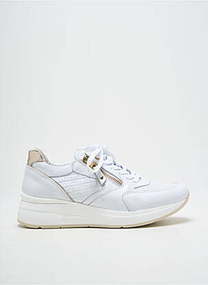 Baskets talon compensé talon de 4 à 6cm blanc NERO GIARDINI femme