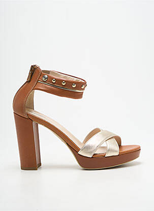 Sandales/Nu pieds or NERO GIARDINI femme