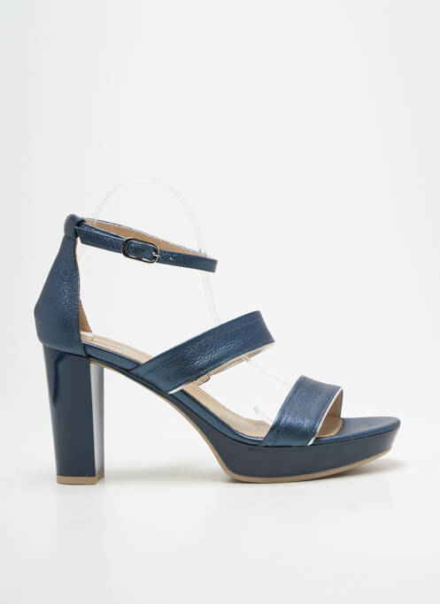 Sandales/Nu pieds bleu NERO GIARDINI femme