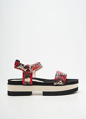 Sandales/Nu pieds rouge GADEA femme