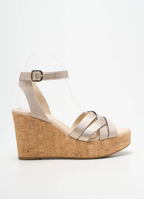 Sandales/Nu pieds or NERO GIARDINI femme