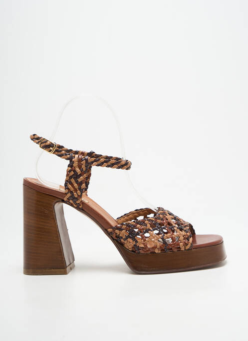 Sandales/Nu pieds marron LARA MAY femme