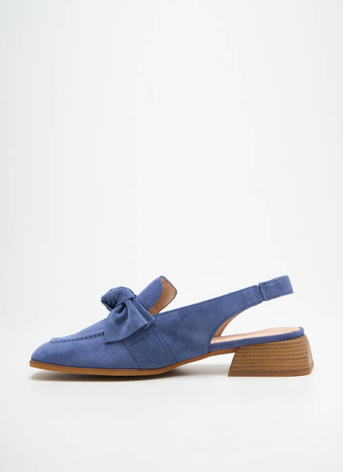 Mocassins bleu WONDERS femme