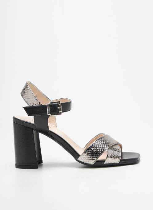 Sandales/Nu pieds argent NERO GIARDINI femme