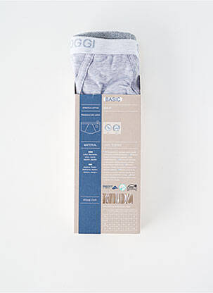 Boxer stretch gris SLOGGI homme