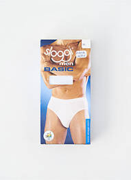 Slip stretch blanc SLOGGI homme