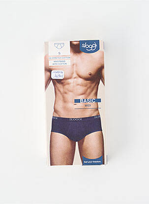 Boxer stretch bleu SLOGGI homme