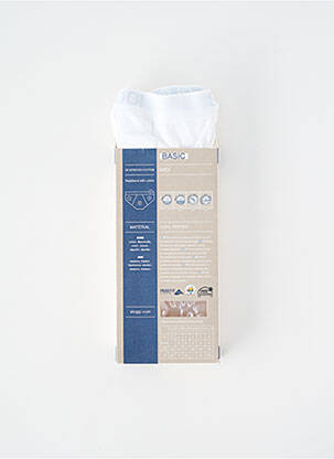 Boxer stretch blanc SLOGGI homme