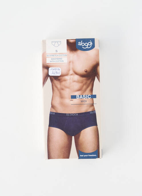 Boxer stretch bleu SLOGGI homme