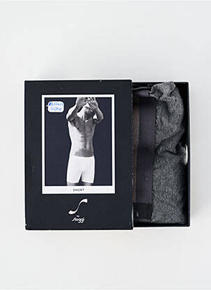 Boxer stretch gris SLOGGI homme