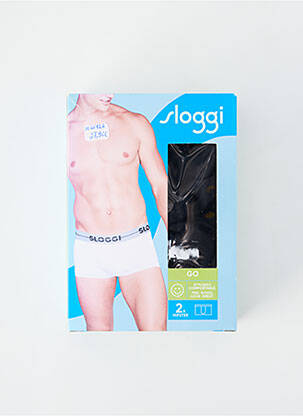 Boxer stretch noir SLOGGI homme