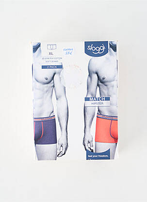 Boxer stretch violet SLOGGI homme